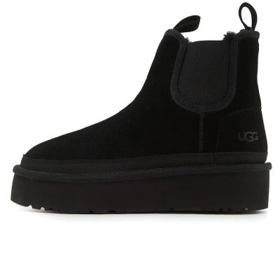 UGG Neumel Platform Chelsea Black