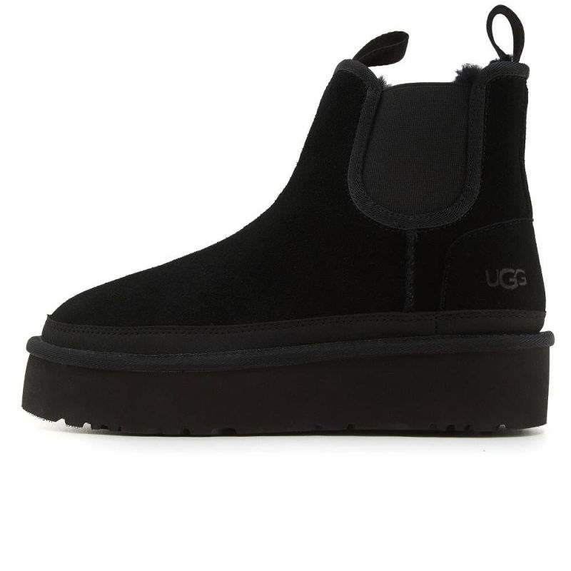 UGG Neumel Platform Chelsea Black