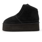 UGG Neumel Platform Zip Slipper Black