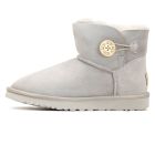 UGG Bailey Button Light Grey Mini
