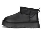 UGG Ultra Mini Platform Leather Black