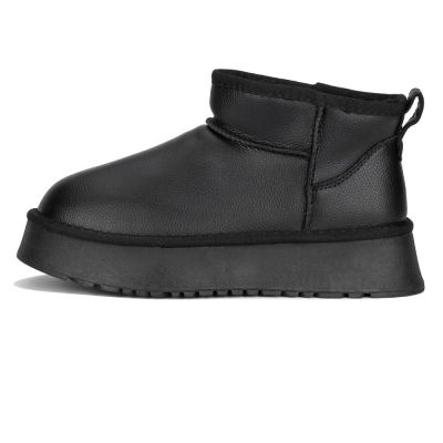 UGG Ultra Mini Platform Leather Black