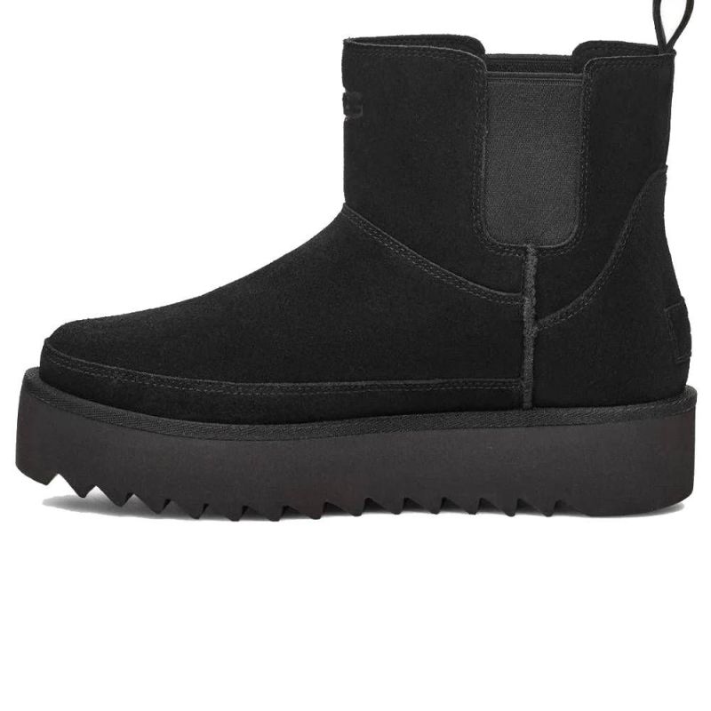UGG Chelsea Platform Tractor Black