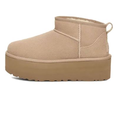 UGG Ultra Mini Premium Classic Platform Beige