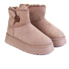 UGG Bailey Button Mini Plarform Beige (No Name)