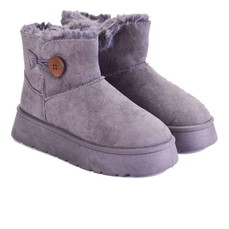 UGG Bailey Button Mini Plarform Grey (No Name)