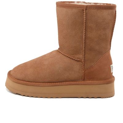 UGG Short Platform Chestnut