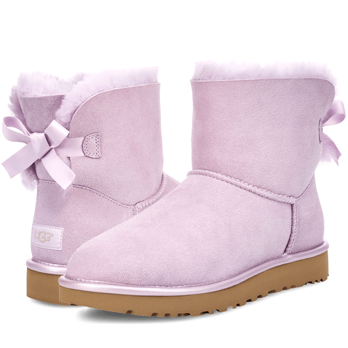 UGG Bailey Bow II Mini Lavander Fog