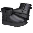 UGG Mini Platform Black Leather