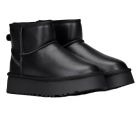 UGG Mini Platform Black Leather