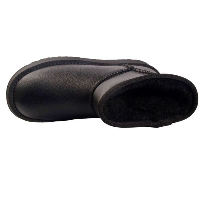 UGG Mini Platform Black Leather