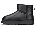 UGG Mini Platform Black Leather
