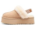 UGG Funkette Slipper Platform Sand