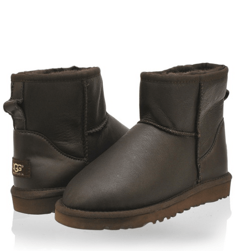 UGG Classic Mini Metallic Chocolate