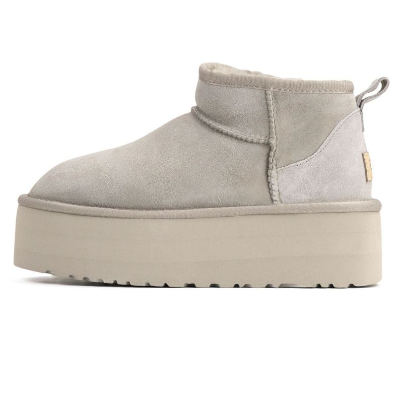 UGG Platform Ultra Mini Light Grey