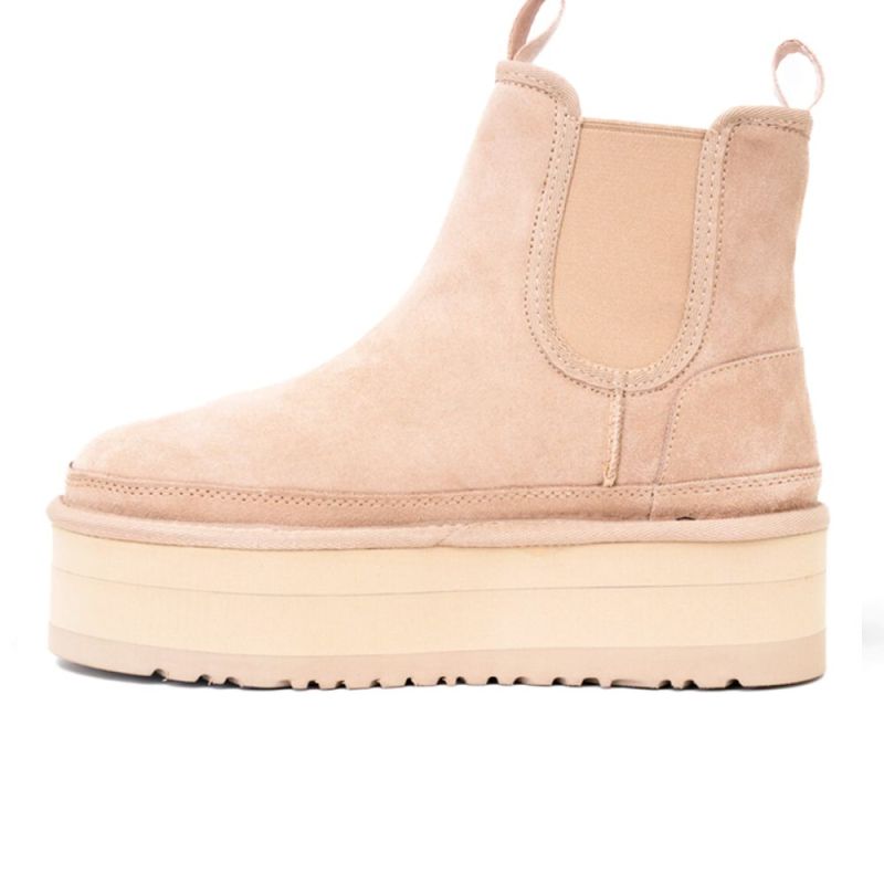 UGG Neumel Chelsea Platform Beige