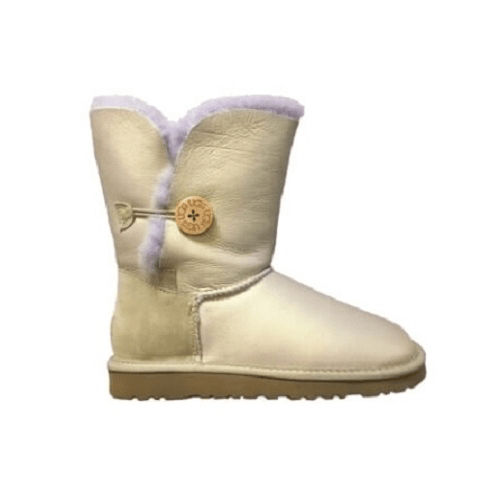 UGG Bailey Button Metallic Amethyst