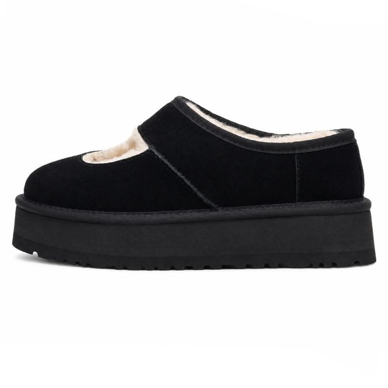 UGG Bea Mary Jane Chestnut Black