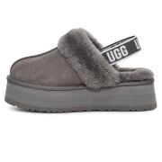 UGG Funkette Slipper Platform Chestnut Grey