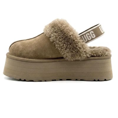UGG Funkette Slipper Platform Chestnut Light Brown