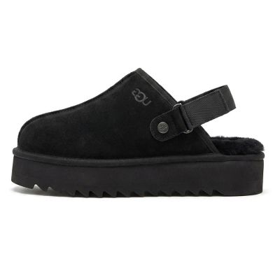 UGG Lanah Clog Black Platform v1