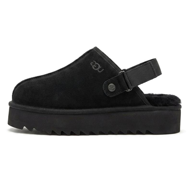 UGG Lanah Clog Black Platform v1