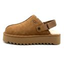 UGG Lanah Clog Black Platform Chestnut
