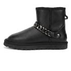 UGG Mini Chain Black Leather