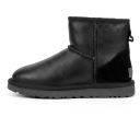 UGG Mini Classic Black Leather