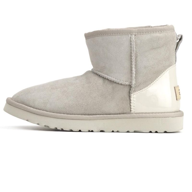 UGG Mini Light Grey Lacquer