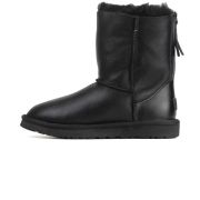 UGG Zip Black Leather