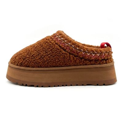 UGG Tasman Tazz Slipper Heritage Braid Hardwood 1143976-Hwd