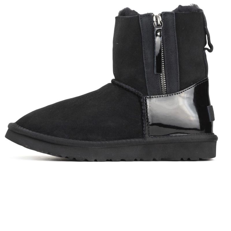 UGG Zip Short Black Lacquer
