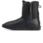 UGG Zip Short Black Leather